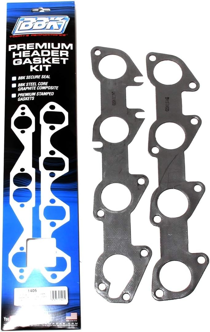 BBK Performance BBK 1405 Premium Exhaust Header Gaskets Set for Dodge Hemi 5.7L, 6.1L - Image 1